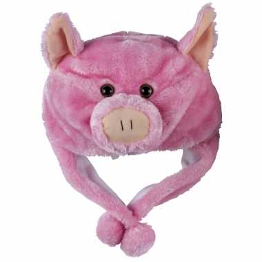 Carnaval varkens muts kids