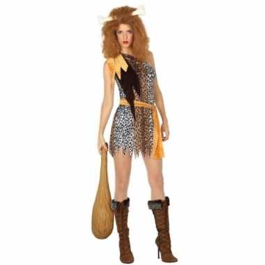 Holbewoonster carnavalspak voor dames