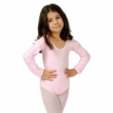 Lichtroze kinder ballet carnavalspak