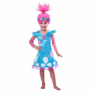 Trolls poppy carnavalspak voor meiden