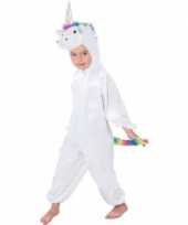 Dierenpak eenhoorn rainy onesie verkleed carnavalspak voor kinderen