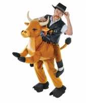 Hang carnavalspak stier voor volwassenen