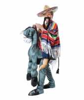 Instap carnavalspak mexicaan op ezel