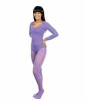 Paarse ballet carnavalspak