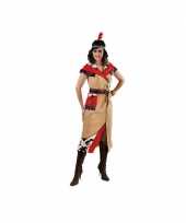Pocahontas carnavalspak voor dames