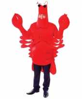 Verkleed carnavalspak kreeft
