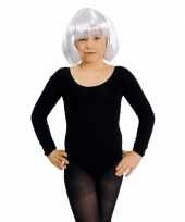 Zwarte kinder ballet carnavalspak